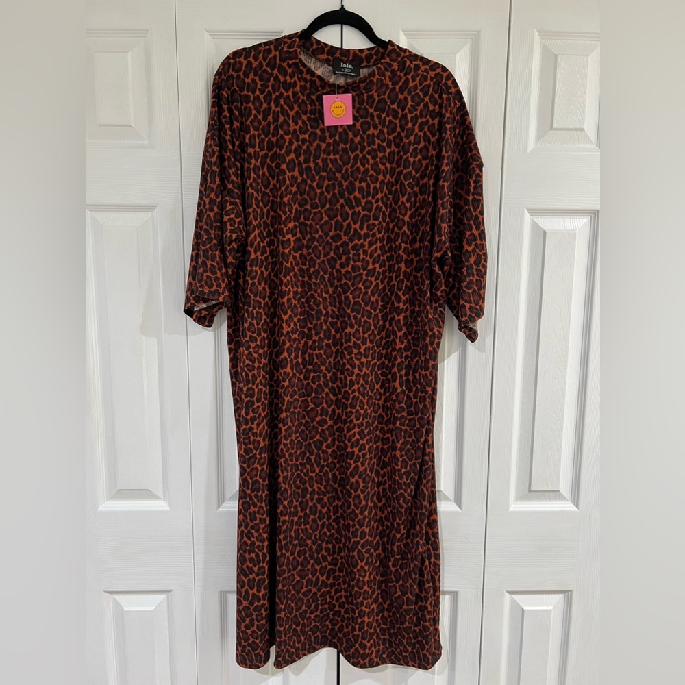 DRESSED IN LALA ORIGINAL: Ozzy Dress in Leopard